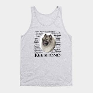 Keeshond Traits Tank Top